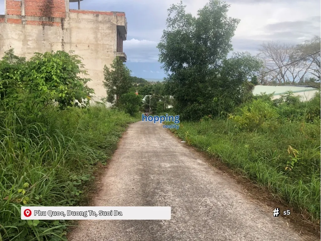 푸꾸옥 바다 근처의 아름다운 토지 – 레드북 보유, 2.5억동