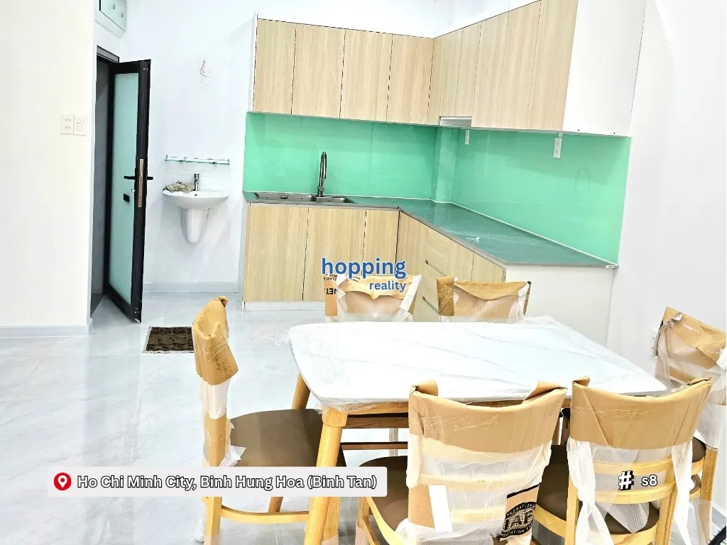 호찌민 빈탄(구) 빈흥호아동, 고급 인테리어 완비 3층 주택 매매