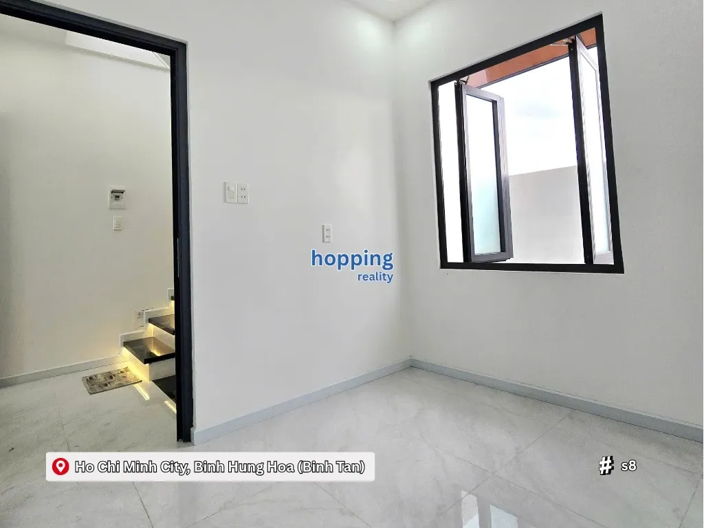 호찌민 빈탄(구) 빈흥호아동, 고급 인테리어 완비 3층 주택 매매