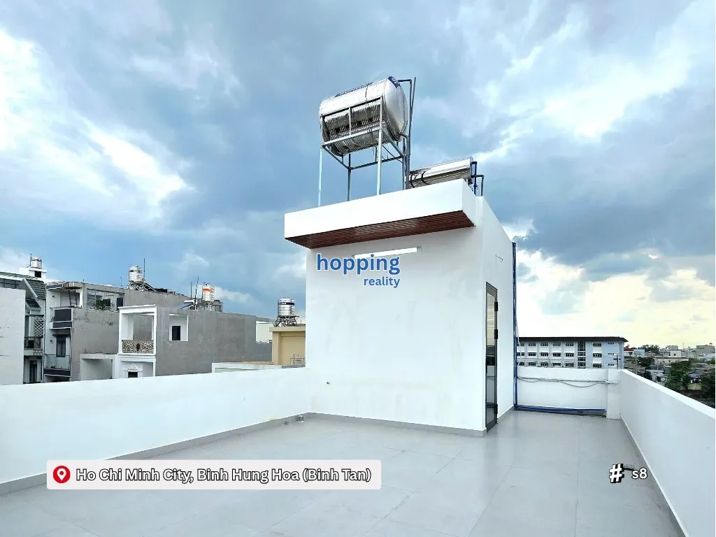 호찌민 빈탄(구) 빈흥호아동, 고급 인테리어 완비 3층 주택 매매